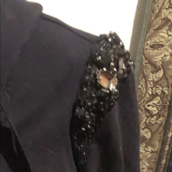 Focus Sport size  XL black asymmetrical embellished sweatshirt - Picture 12 of 14